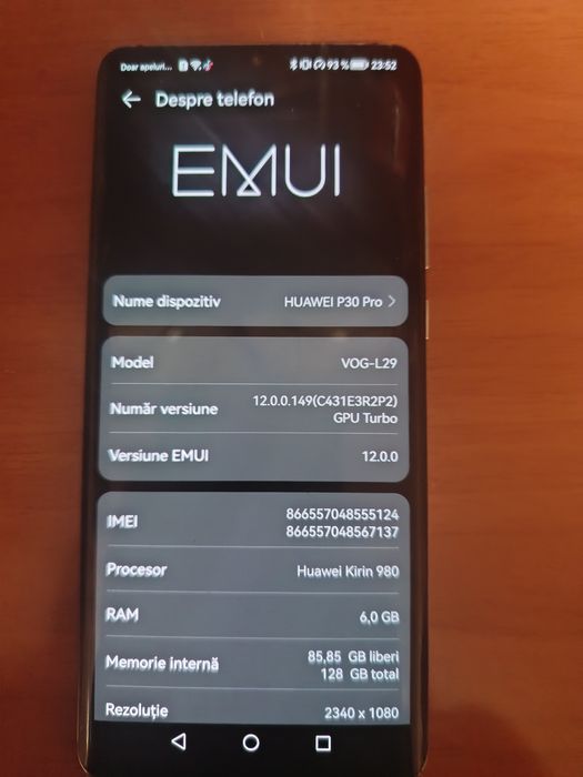 Hawei P30 Pro  6GB RAM