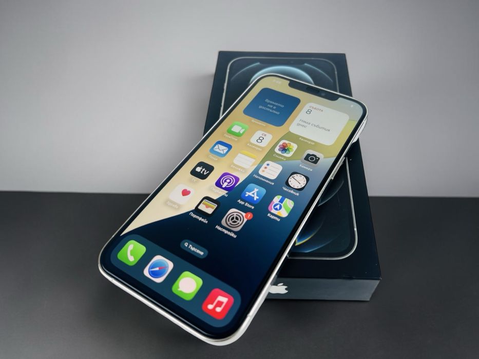 Apple iPhone 12 Pro Max 256GB Silver Отличен! Гаранция!