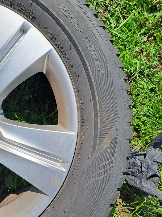 Vând roți de iarna cu anvelope M+S