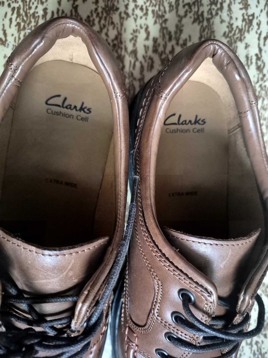 Обувки кафяви мъжки от естествена кожа. Чисто нови, неизползвани.