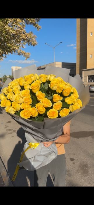 Цветы , 51 101 роза премиум качество