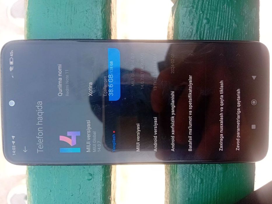 Redmi note 11 sotiladi