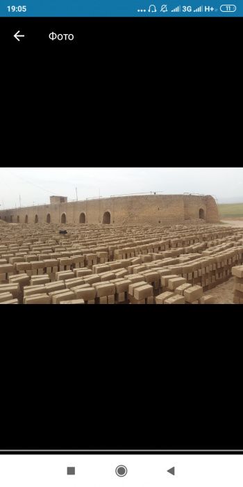 Pishgan g'isht. Xom gisht. Va tosh  qum shagal maxsulotlarini Sifat ka