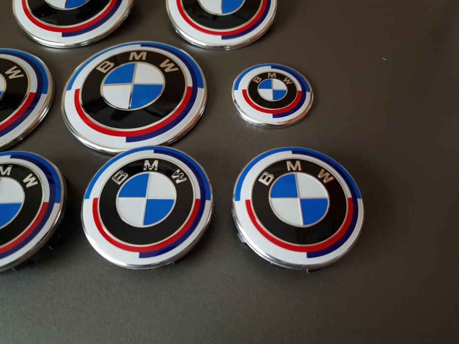 Set capace jante BMW 50th Anniversary 56mm 68mm