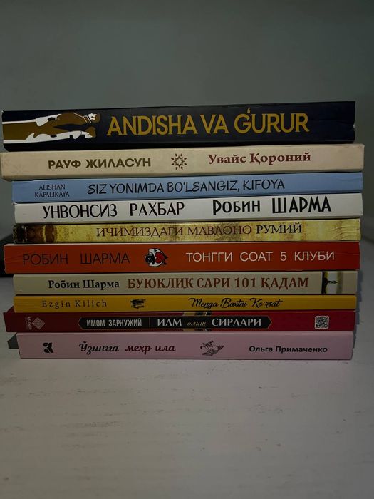 Kitobxonlar uchun 11ta kitob arzon narxda