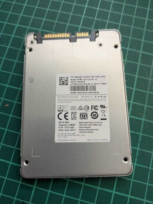 SSD LiteON 128 GB sata