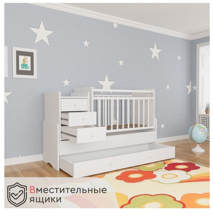 Дедски кровать 3в1