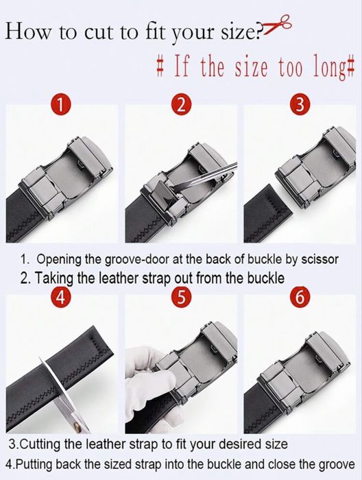 Мъжки официален колан WilliamPAUL LEATH*/Естествена кожа -15% Промоция