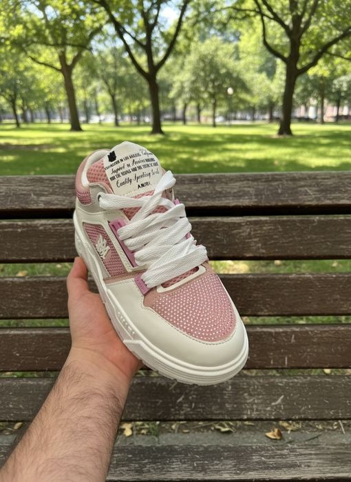 AMIRI MA 1 Roz Pietricele - Glitter