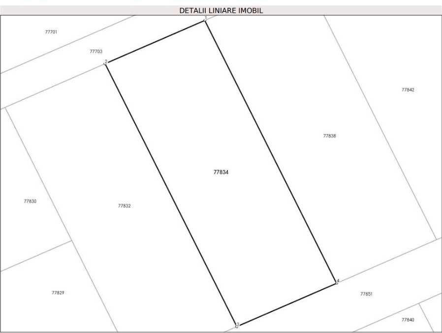 Teren intravilan 600 m²