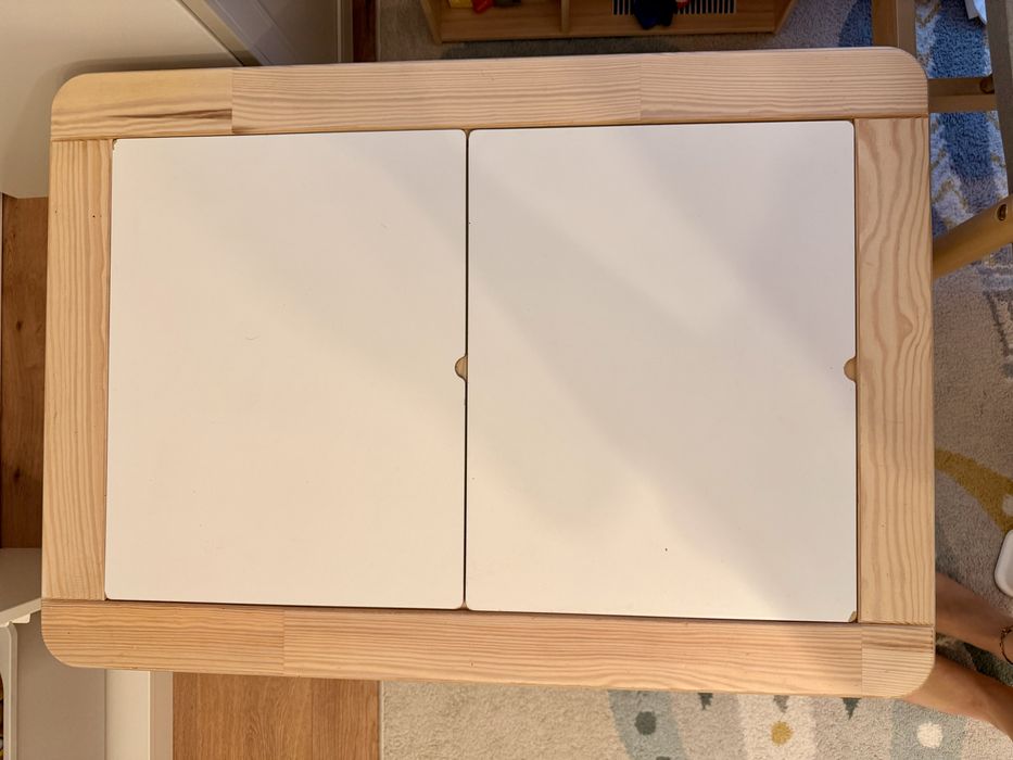 masa copii FLISAT IKEA+ cutii