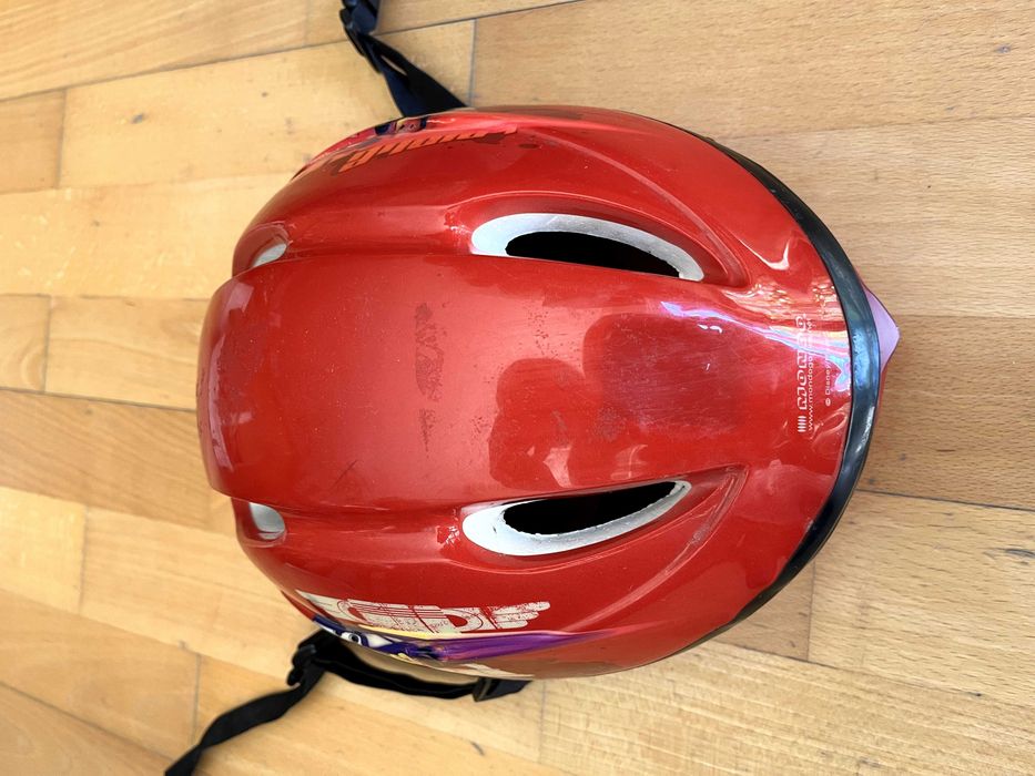 Cască Bicicletă / Trotinetă Copii Mondo Disney Cars, Mărimea M (52-56 cm)