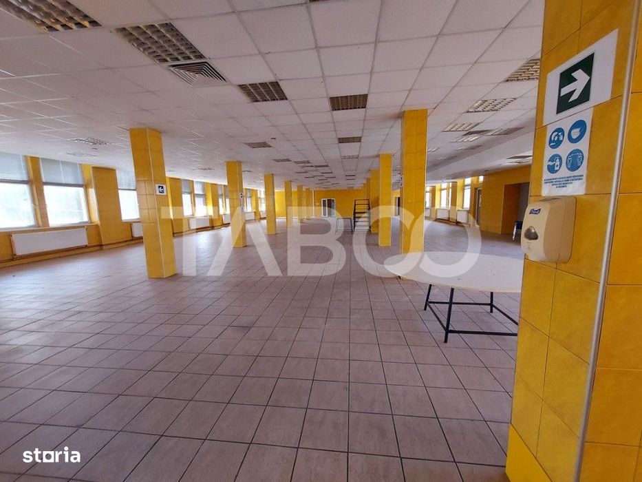 Spatiu comercial de inchiriat 850 mpu lift industrial Terezian Sibiu