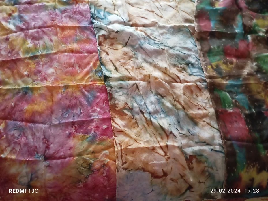 Baticuri din mătase naturală