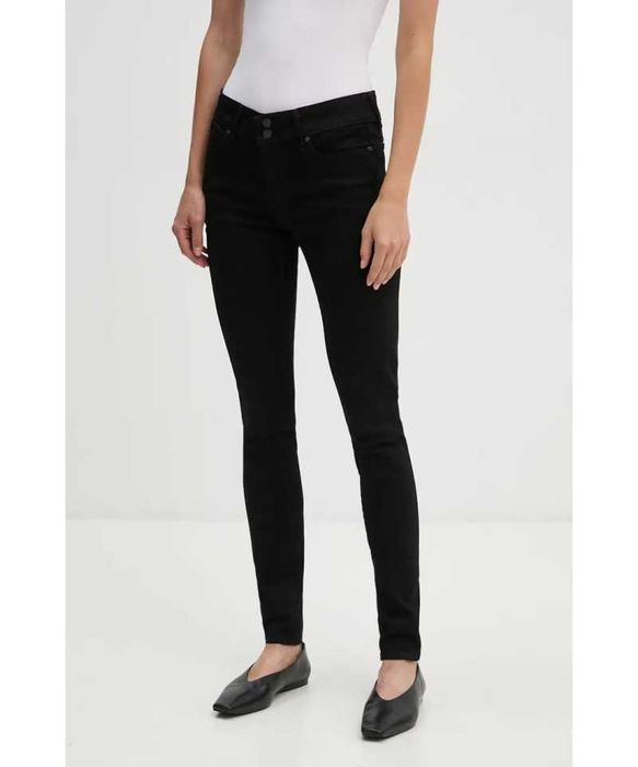 Blugi dama Levis 711, skinny, negru, 34/32