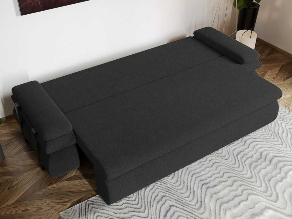 Canapea Extensibila Molly Gri Inchis