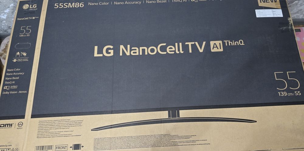 телевизор lg 55 дюйм  120 герц 4k smart tv