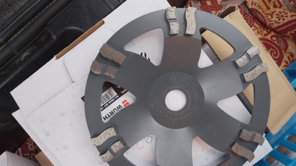 Disc diamantat de șlefuit Würth ZEBRA - 180 mm