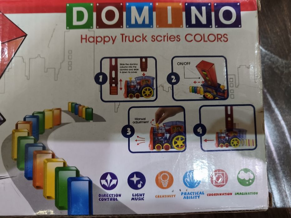Интерактивный Паровозик «Домино»