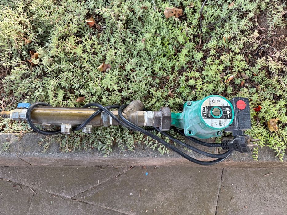 Печка с водна риза