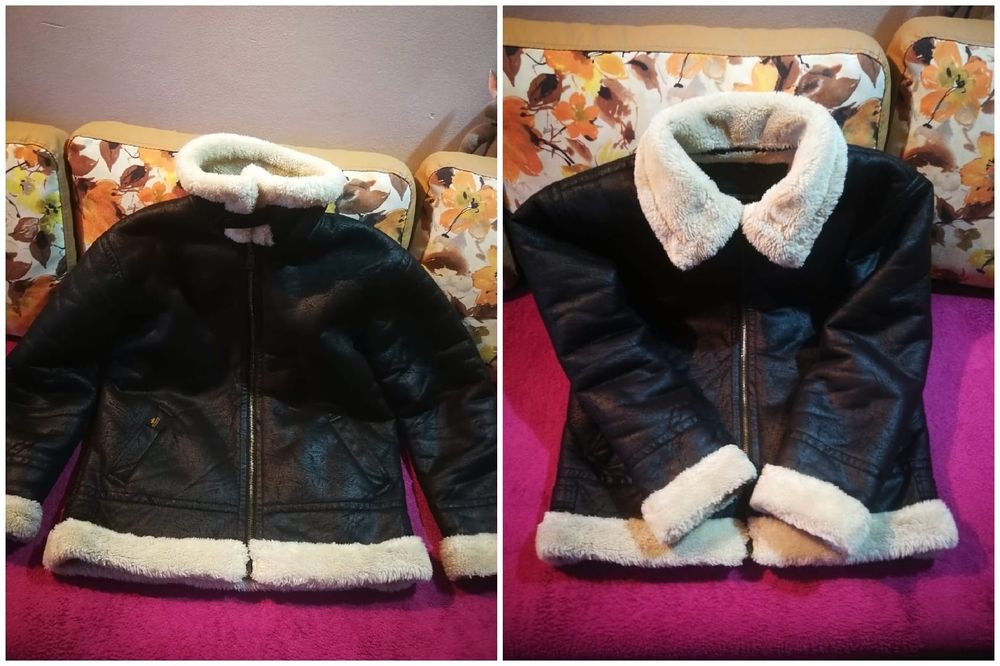 Cojoc Blana B-3 Alpha Industries Pilot Aviator Bomber