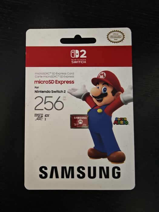 card micro sd pentru nintendo switch 2 samsung 256gb