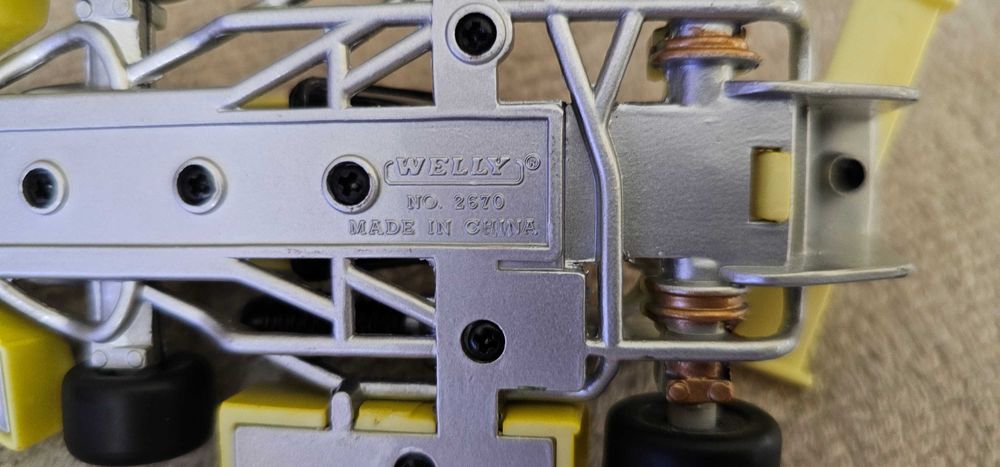 jucarie macheta cart din metal Welly Go-Karts,