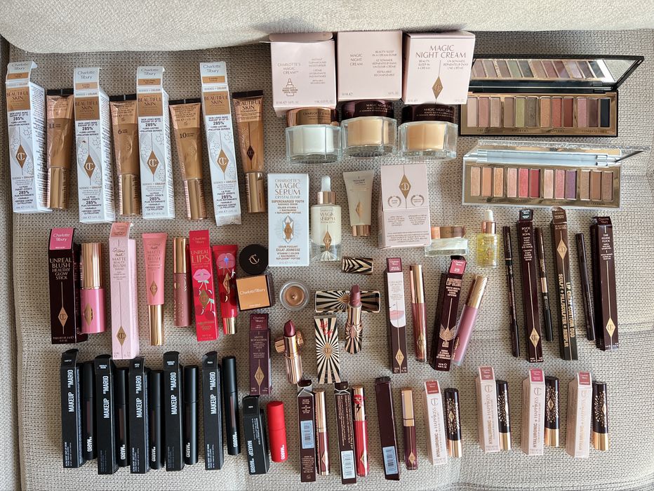 Оригинални продукти за лице Charlotte Tilbury CT, makeup by Mario, YSL