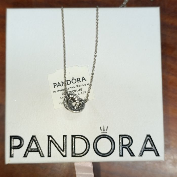 Оригинал колье Pandora с коробкой