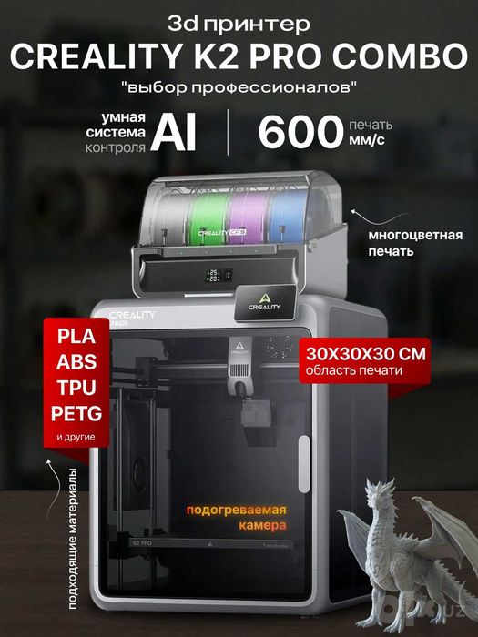 Creality K2 Pro Combo в идеале