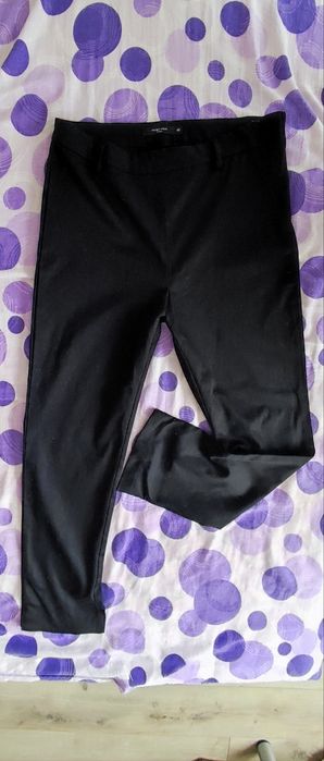 Черен панталон с прав крачол М - Л, M - L IT 48