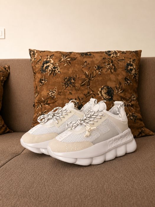 Adidasi Versace Chain Reaction White Edition  | 40-44