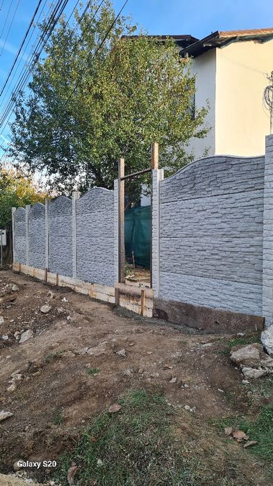 Montaj gard  beton,prefabricate