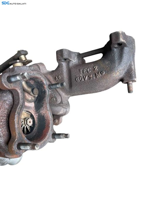 Turbo Turbina Turbosuflanta Volkswagen Polo 6N 1.9 TDI AGR 66KW 90CP 1999 - 2002 Cod 038145701F [B4173]