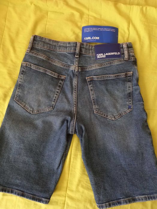Къси дънки Karl Lagerfeld Jeans