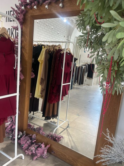 Зеркало рамка из дерево