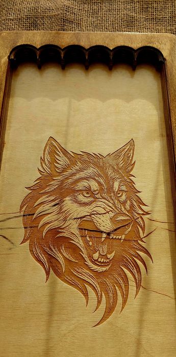 Продам нарды "Волки"