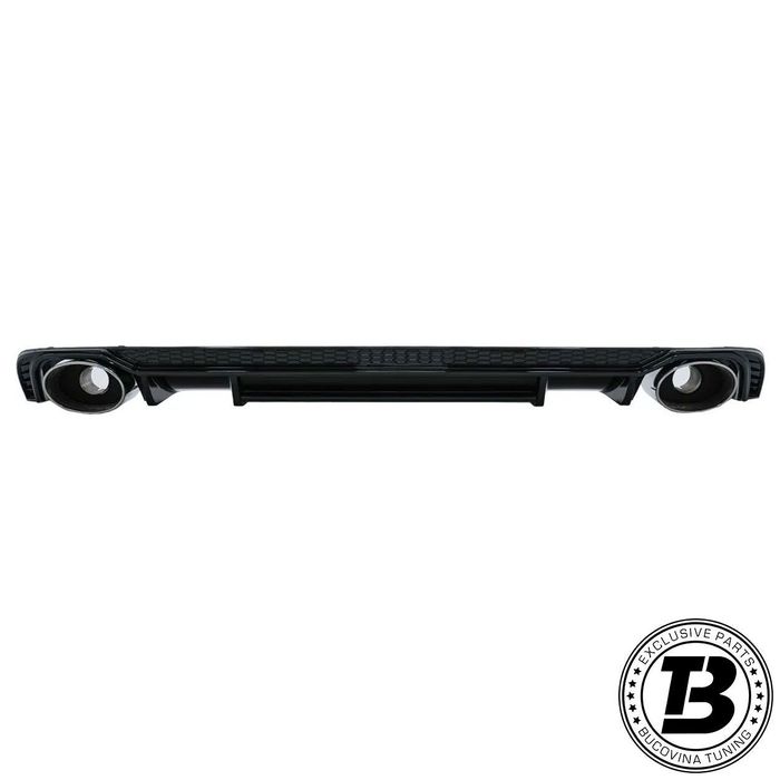 Difuzor Bara Spate cu Ornamente compatibil cu Audi A4 B9 RS4 Design