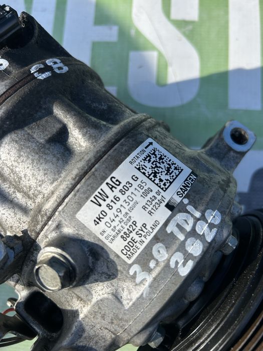Compresor climă Audi A6 C8 3.0 Tdi Mild Hybrid 2021
