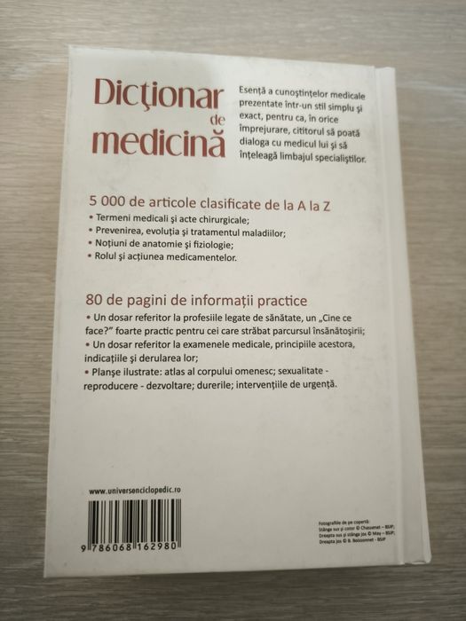 Dicționar de medicină, 5000 de articole
