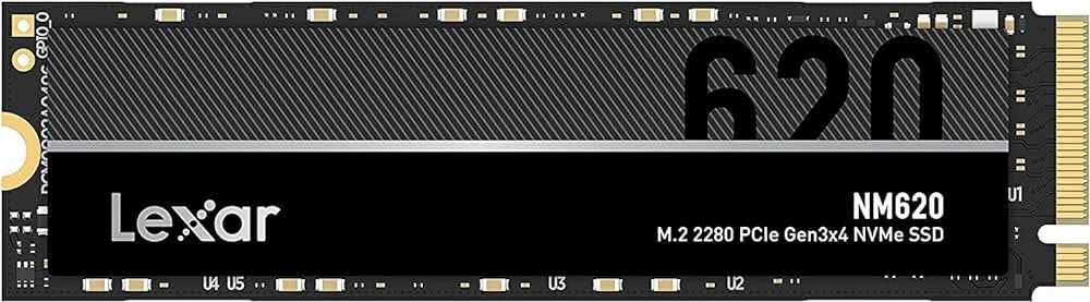 Накопитель Lexar NM620 512GB M.2 NVMe SSD