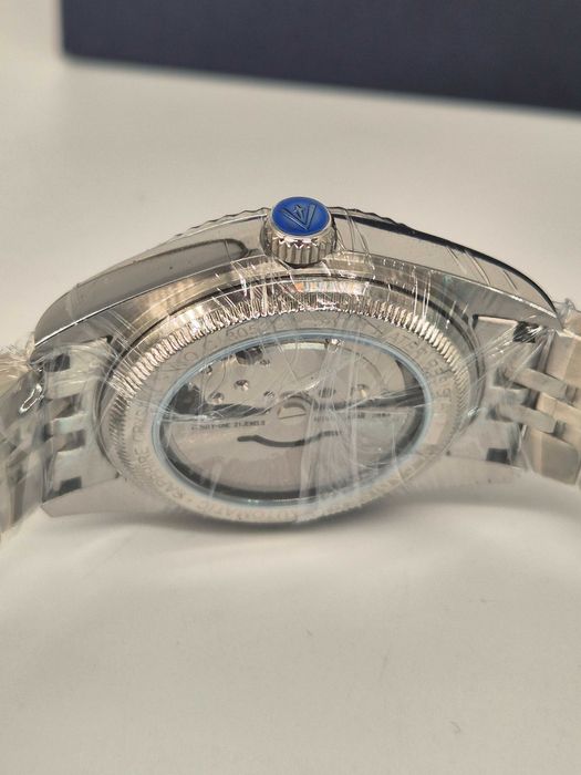 Ceas Automatic Cadisen Jubilee Black, Mecanism Miyota, Geam Safir, 38mm - Grad E