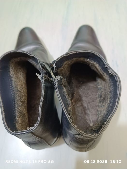 Зимние полусапожки