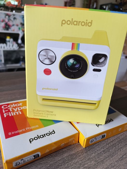 Polaroid Now Instant Camera Generation 3 + 2 x pachete foto