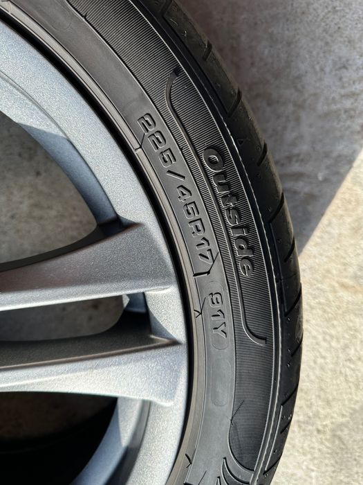 Jante VW, TEC pe 17, ET 45, 7,5 cu anvelope Vara