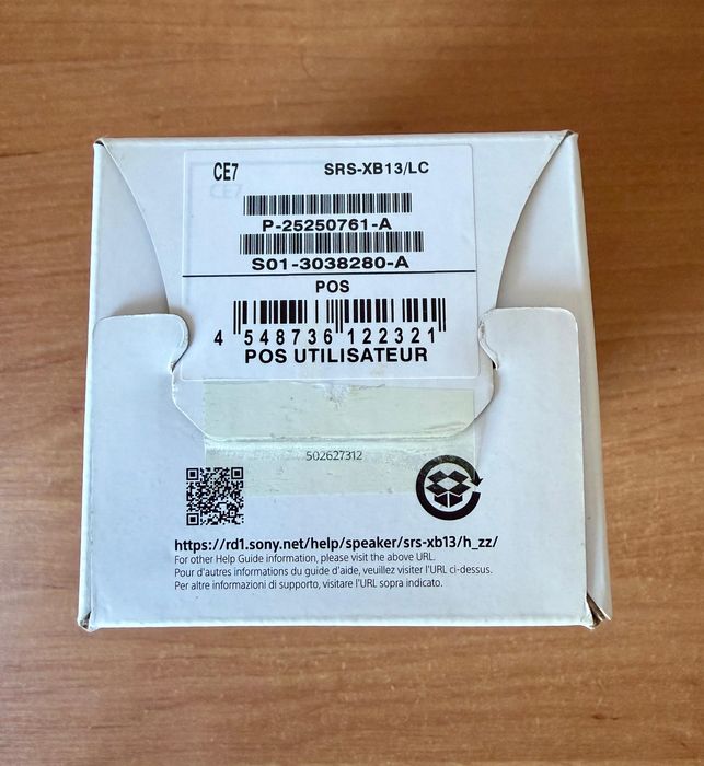 Boxă portabilă Sony – Wireless / Bluetooth