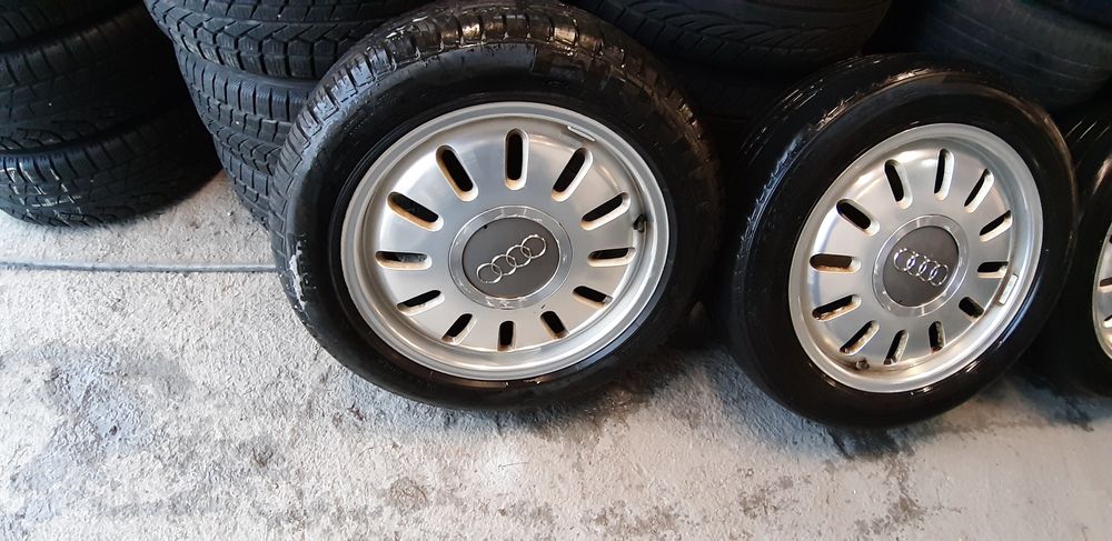 Джанти Audi 16 цола, 5х112 , 7j , et42 , 205/55/16 Ауди , Vw