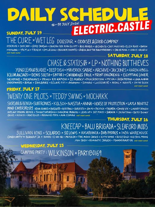Bilet General Access - Electric Castle