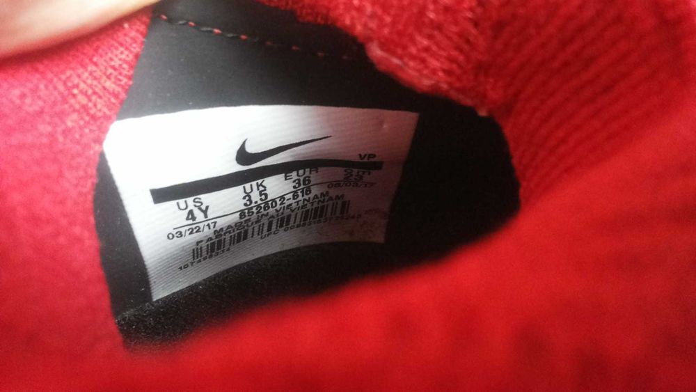 NIKE HYPERVENOM X Proximo Shoes Размер EUR 36 / UK 3,5 за зала 374-14-S