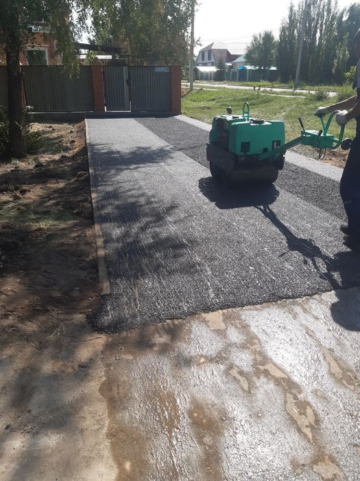 Асфальт асфалтирован укладки